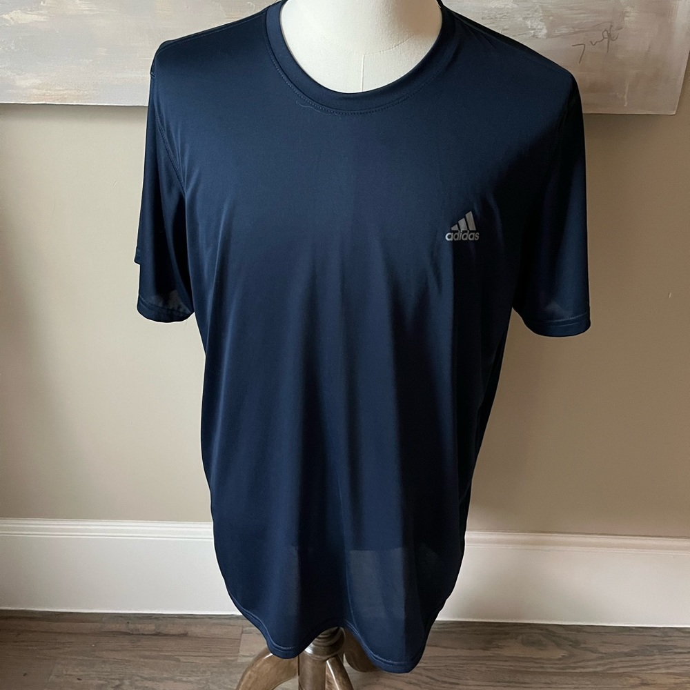 Adidas “climalite” navy athletic shirt
